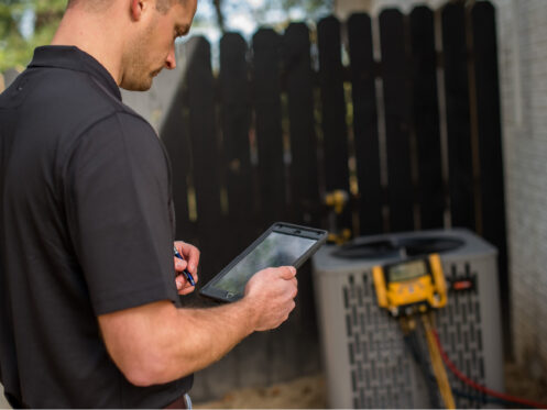 How often should HVAC systems be serviced?